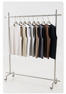 LTT2006 Streetwear <span class=keywords><strong>Tank</strong></span> <span class=keywords><strong>Top</strong></span> Fabricante Atacado Personalizado 210 Gsm Misturas de Algodão <span class=keywords><strong>Tank</strong></span> <span class=keywords><strong>Top</strong></span> Pequeno Colarinho Unisex <span class=keywords><strong>Tank</strong></span> <span class=keywords><strong>Top</strong></span> - Product Image 5