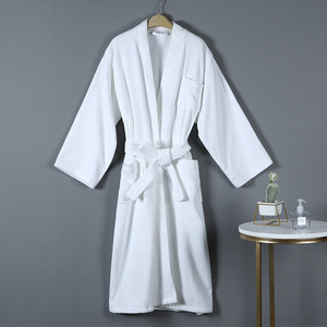 <span class=keywords><strong>Set</strong></span> di Asciugamani da Bagno per Donne, Vestito Avvolgente, <span class=keywords><strong>Accappatoio</strong></span> in Spugna Indossabile con Cintura, per Spa, Palestra, Doccia, con Tasche, Lavabile in Lavatrice - Product Image 2