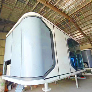 บ้านเคลื่อนที่แบบตู้คอนเทนเนอร์  แผ่นอลูมิเนียมสำหรับอากาศยาน  บ้านแสงอาทิตย์  สถานที่ชมวิวกลางแจ้ง  บ้านเคลื่อนที่  สำนักงานขนาดเล็ก - Product Image 3