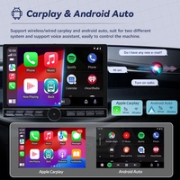 13 pouces Android Stereo Head Unit Carplay BT FM Radio DVD Player Bouton unique Amplificateur GPS DSP Mirror Link RGB Dashboard