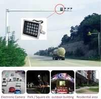 Iluminador IR de Ángulo Amplio con Láser de 850nm, IP65 Impermeable, Luz Infrarroja LED para Cámaras de Seguridad CCTV, Visión Nocturna Moderna para Exteriores de 150M