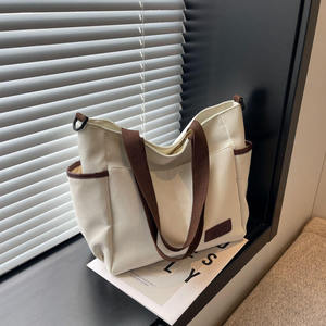 Fashion <b>Bag</b> Women's Shoulder <b>Bag</b> Women's Cotton Canvas Handheld Shopping <b>Bag</b> - Product Image 6