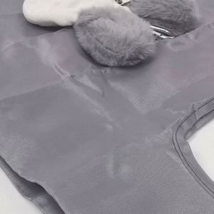 Custom Eco Friendly Products Cute Reusable <b>Folding</b> Portable Recycle Foldable Oxford Fabric Grocery Tote Shopping Bag - Product Image 5