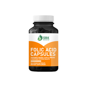 Capsules d'acide folique directement de l'usine, avec acide folique, favorisent la normalité du corps, soutiennent la santé, favorisent la santé cardiovasculaire - Product Image 1
