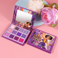 Palette d'ombres à paupières en papier avec logo personnalisé livre de maquillage pour les yeux OEM Private Label MSDS Palette d'ombres à paupières minérales multichromes imperméables