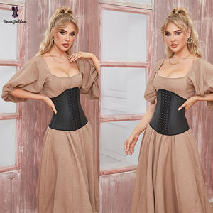 Ceinture amincissante en <span class=keywords><strong>latex</strong></span> avec logo personnalisé, 25 baleines en acier, contrôle ferme, gaine amincissante, ceinture et gaine de maintien, forme de poitrine galbée avec crochet - Product Image 6