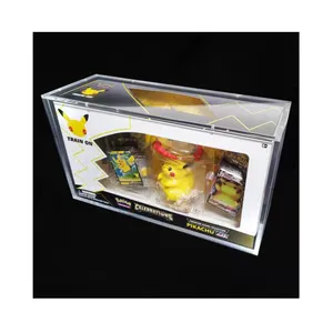 Pokemon 25th yıldönümü Premium şekil koleksiyonu (Pikachu VMax) akrilik vitrin