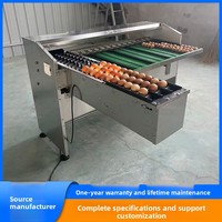 Machine de tri d'œufs, équipement de tri d'œufs de canard, machine de tri d'œufs de poulet, machine de tri d'œufs automatisée et stérilisée avec alimentation automatique