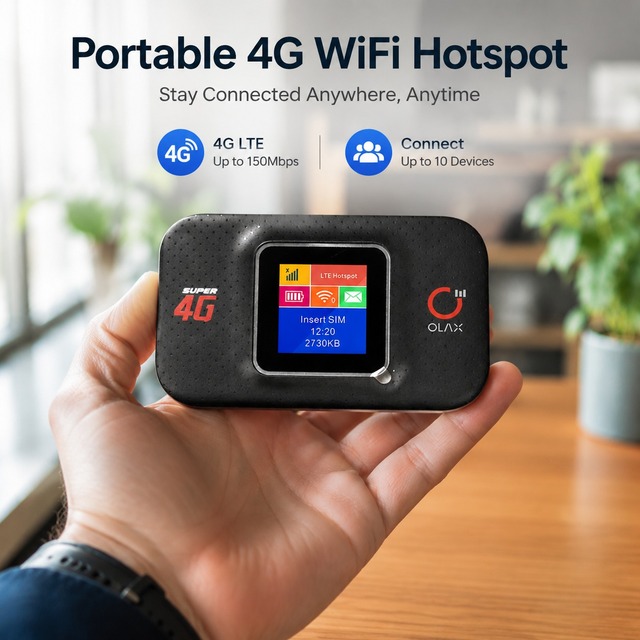 Olax MF982 4g Router With Sim Card WIF6 Type-C High Speed Hotspot 4g Wifi Router Wireless Pocket Wifi Portable Mifis Modem
