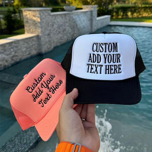 OEM personalizado <span class=keywords><strong>OTTO</strong></span> Deportes Gorras de camionero de alta calidad de 5 paneles de espuma de cuerda 3D de impresión de malla trasera Sombreros de camionero - Product Image 4