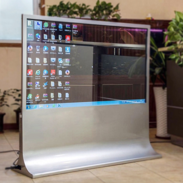 Factory Direct Sales Color 55 Inch Large Oled Transparent Organic Light-emitting Display High Contrast Ratio