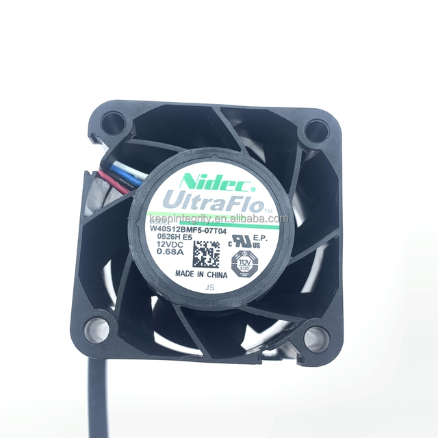 Original PSU Fans W40S12BMF5-07T04 4028 4cm DC12V 0.68A Power Supply Cooling Fan W40S12BMF5