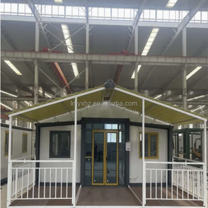 Easy Assembly Modular Outdoor Resort Housing Galvanized Steel Frame Prefab Expandable Container House with Kitchen - Product Image 2