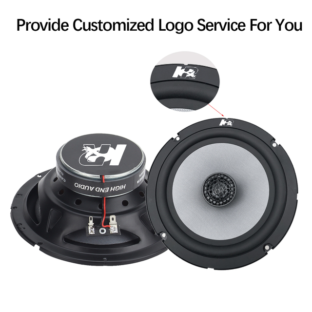 Factory Price High Quality Car Coaxial Stereo Speaker Best 6.5 Inch Car Audio Speaker with Tweeter Coaxial Speaker 6.5 Inch