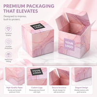 Présentoir de carton blanc pour sachets de thé au jasmin personnalisés 350 g/m² avec livraison rapide