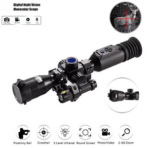 Cámara de Visión Nocturna Monocular Infrarroja HD NV003 de 200 m, con Retícula, Visor Nocturno para Caza - Product Image 1