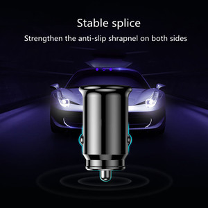 Mini <span class=keywords><strong>chargeur</strong></span> de voiture <span class=keywords><strong>double</strong></span> USB rapide 15W, adaptateur 3.1A, <span class=keywords><strong>chargeur</strong></span> de voiture pour tablette, téléphone portable, <span class=keywords><strong>chargeur</strong></span> <span class=keywords><strong>double</strong></span> USB pour téléphone - Product Image 6