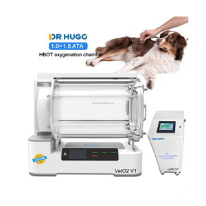 DR.<span class=keywords><strong>HUGO</strong></span> VetO2 V1 Cámara Hiperbárica Económica y Resistente para la Curación de Heridas en Mascotas, 1.5 Ata Hbot 1 ~2, Cámara de Oxígeno Hiperbárico para Animales Pequeños - Product Image 1