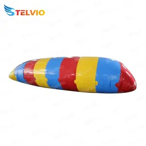 Commercial Adults water toys air sealed jumping pillow bag water catapult inflatable water blob jumping pillow for jump