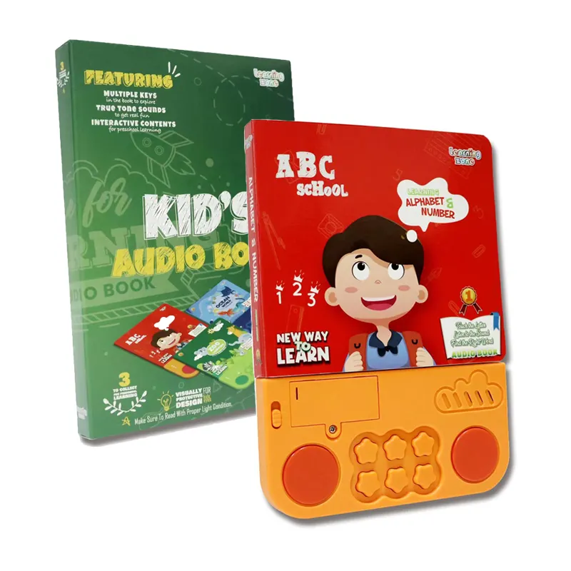 New Arrival Children's Educational Montessori Toy Learning Machine Point Reading Touch & Teach Machine