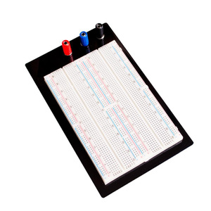 Placa de Pruebas ZY-204 de 1660 Orificios, Placa de Prototipos de Doble Combinación para Experimentos Electrónicos - Product Image 1