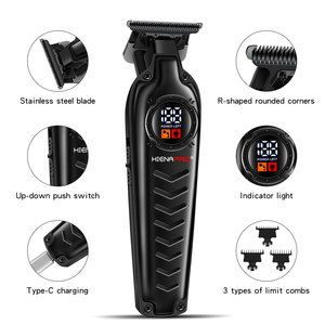 Hiena 027 <span class=keywords><strong>Kit</strong></span> Profesional <span class=keywords><strong>para</strong></span> Cortar <span class=keywords><strong>Barba</strong></span> <span class=keywords><strong>para</strong></span> Barberos, Recortadora <span class=keywords><strong>de</strong></span> Cabello Inalámbrica Estilo 2299, Logotipo Personalizable - Product Image 3