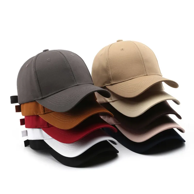 Mode court bord lavé coton casquette de Baseball hommes femmes doux Vintage papa chapeau réglable camionneur Style profil bas casquettes