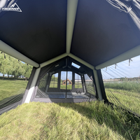 Carpa Inflable de Algodón Oxford para Camping, Producción en Fábrica FR, Carpa Grande para Exteriores, Ideal para Campamentos y Resorts