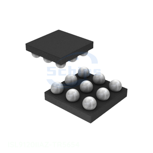 Composant électronique ISL9120IIAZ-TR5654, gestion de l'alimentation (PMIC) 9 UFBGA, WLCSP, fabricant de composants électroniques - Product Image 1
