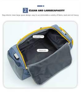 2025 Custom Logo Luxury Sports Gym <b>Bag</b> Eco-Friendly <b>Waterproof</b> Polyester Zipper Closure Travel Duffel <b>Bag</b> for Outdoor Use - Product Image 4