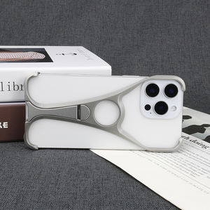 Étui de téléphone en métal de haute qualité sans bordure, dissipant la chaleur, résistant aux chocs pour iPhone 16, 15, 14 - Product Image 5