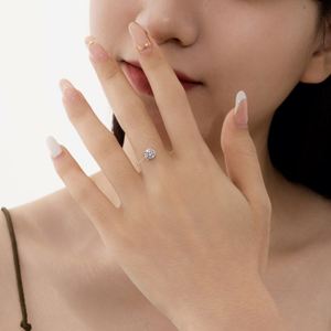 Dylam New Arrival Hypoallergenic 925 Silver <b>Elastic</b> <b>Cord</b> Solitaire 5A Cubic Zirconia Jewelry Rings for Women Daily Accessories - Product Image 5