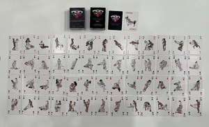 Piatnik Kama Sutra <span class=keywords><strong>Juego</strong></span> de Cartas Sexuales para Adultos (Spielkarten) 54 Posiciones Únicas Negro - Product Image 6