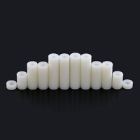 Entretoise cylindrique noire OEM en POM/PE/NYLON/ABS/PVC
