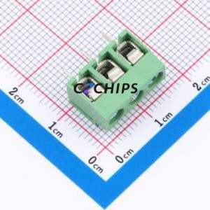 C50126V-3P0G46 Screw Terminal Block Through hole Component (THT),P=5mm Connector 1x3P 5mm 3P 1 - Product Image 1