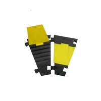 Protecteur multi-angle de rampe de câble en caoutchouc automobile à 5 canaux pour voitures