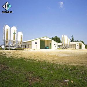 Nouveau design à faible coût construction agricole structure en acier ferme avicole plan de poulailler à vendre - Product Image 3