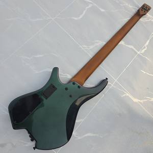 Guitare <span class=keywords><strong>Basse</strong></span> Électrique Chameleon Cinq <span class=keywords><strong>Cordes</strong></span> Sans Tête Corps Acajou Touche Palissandre Modèle Entrée de Gamme Préféré - Product Image 5