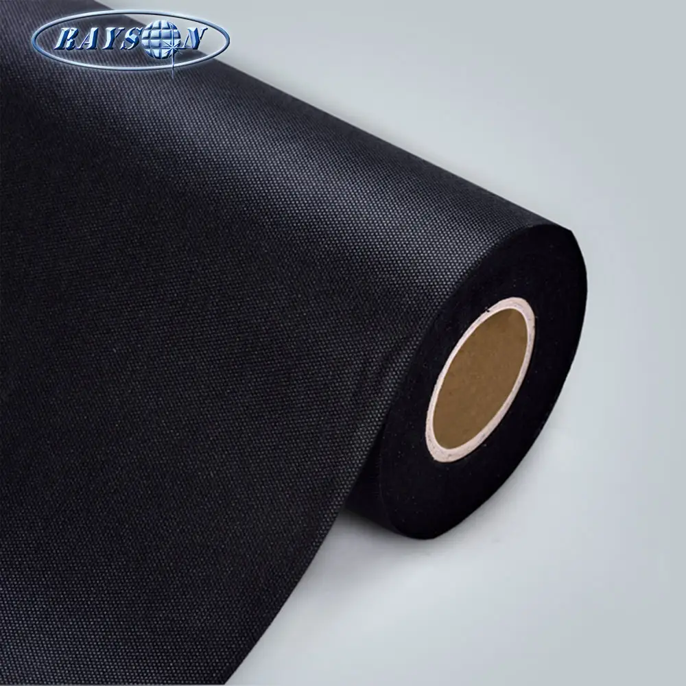 Foshan Black Pp Weed Control Non Woven Fabric Biodegradable Pp Nonwoven Fabric Ground Cover For Agriculture