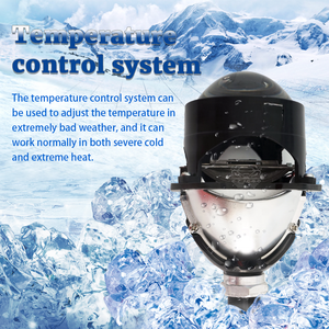 ไฟหน้ารถจักรยานยนต์อัตโนมัติและเลนส์โปรเจคเตอร์ LED ขนาด2.5นิ้วพร้อมไฟสปอร์ตไลท์ <span class=keywords><strong>Hi</strong></span>/ต่ำจากโรงงานโดยตรง - Product Image 4