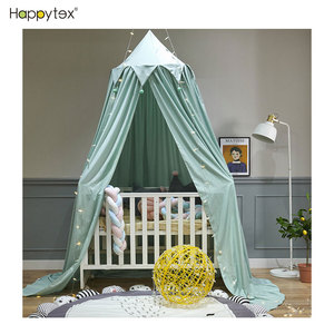 Rond grande chambre d'enfants dôme <span class=keywords><strong>moustiquaire</strong></span> pare-soleil respirant doux mode lit rideau à baldaquin pour la maison intérieur chambre - Product Image 6