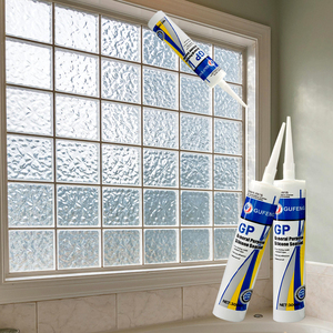 Mastic silicone neutre pour vitrage, usage général, sans odeur acétique, ne coulant pas, bonne adhérence, mastic silicone neutre d'usine - Product Image 5