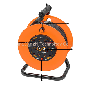 Anh tiêu chuẩn 1.25 vuông ba lõi điện dây Reel 250V ổ cắm 60m dây Reel nam BS nữ IEC cuối loại 16A đánh giá 25m - Product Image 5