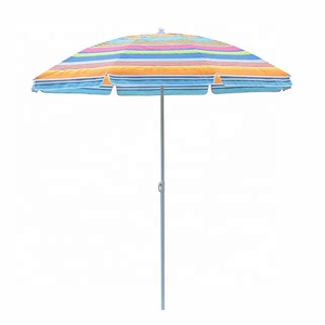 Acier parasol avec inclinaison parasol en plein air de bonne qualité - Product Image 1