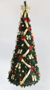 Cây Giáng Sinh Bật Lên Trước 6Ft Với Đồ Trang Trí, - Product Image 3