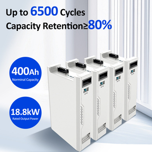 Batería Doméstica Empilable de Pared, 20.48kWh, 51.2V, 400Ah, con Protocolo CAN, para Sistemas Solares Residenciales, IP54, 6500+ - Product Image 3