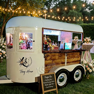 Remorque bar mobile sur mesure pour événements : bar à café, remorque pour chevaux, idéale pour la <span class=keywords><strong>location</strong></span> événementielle et les mariages - Product Image 2