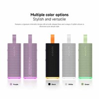 Haut-parleur sans fil 6.0 avec éclairage LED RGB, étanche IP68, 18W, appels mains libres, portable, usage domestique, 15 heures d'autonomie, son large spectre