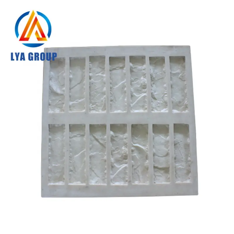 Factory wholesale new design popular pu polyurethane faux 3d wall stone panel mold
