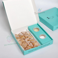 Emballage de trempette avec logo imprimé personnalisé boîtes de boulangerie-pâtisserie Macaron pain collations Biscuit Dot Cookie boulangerie avec fenêtre